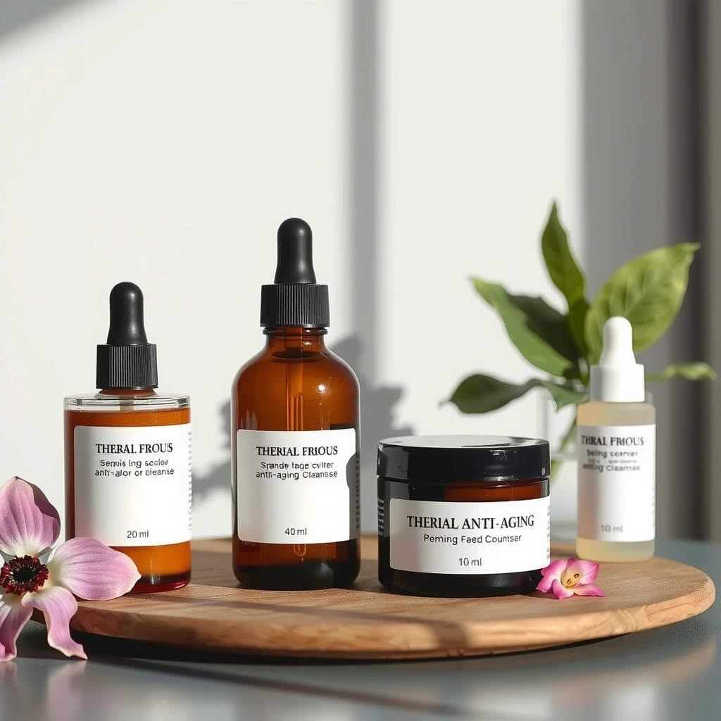 Anti-aging skincare routine