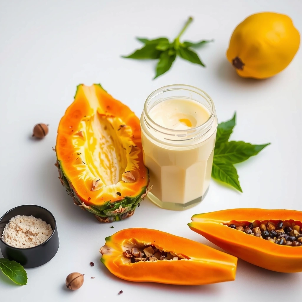 Enzyme peel treatment