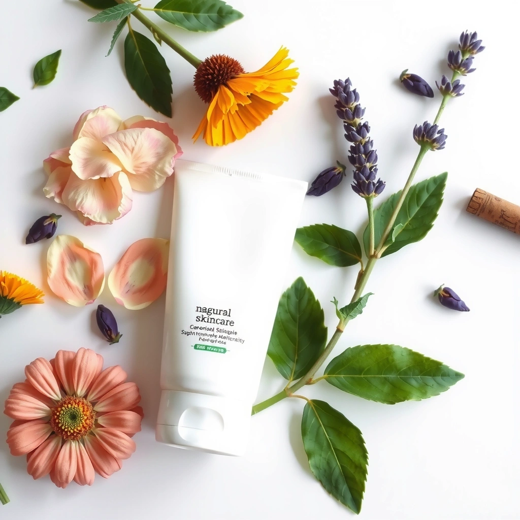 Natural botanical ingredients for skincare